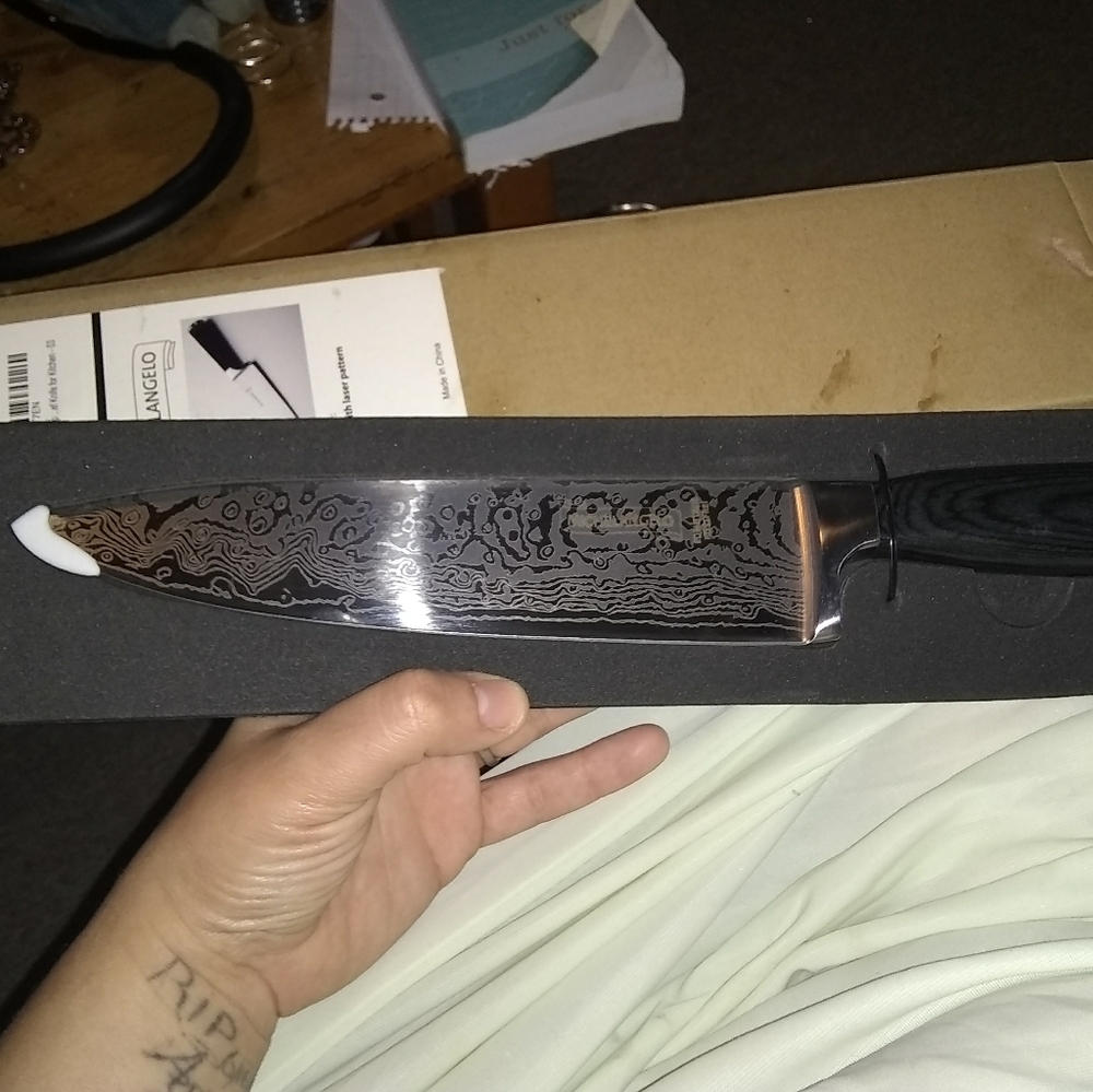Michaelangelo professional chef knife 8"